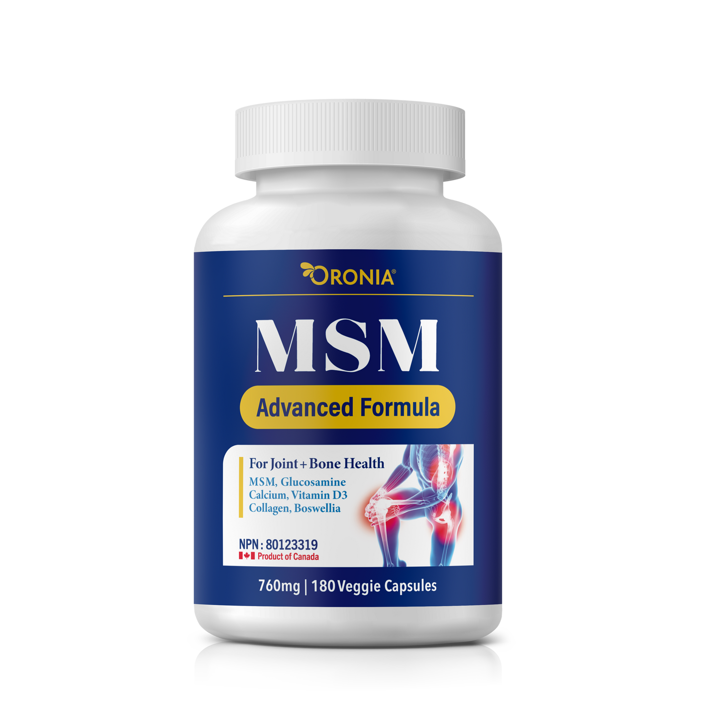 MSM Advanced Formula 180 Capsules