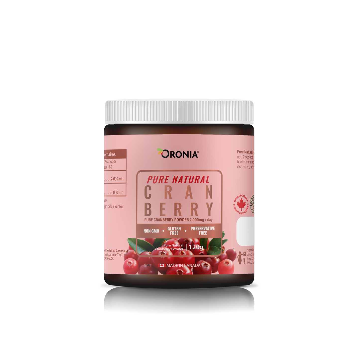 Canneberge naturelle pure
