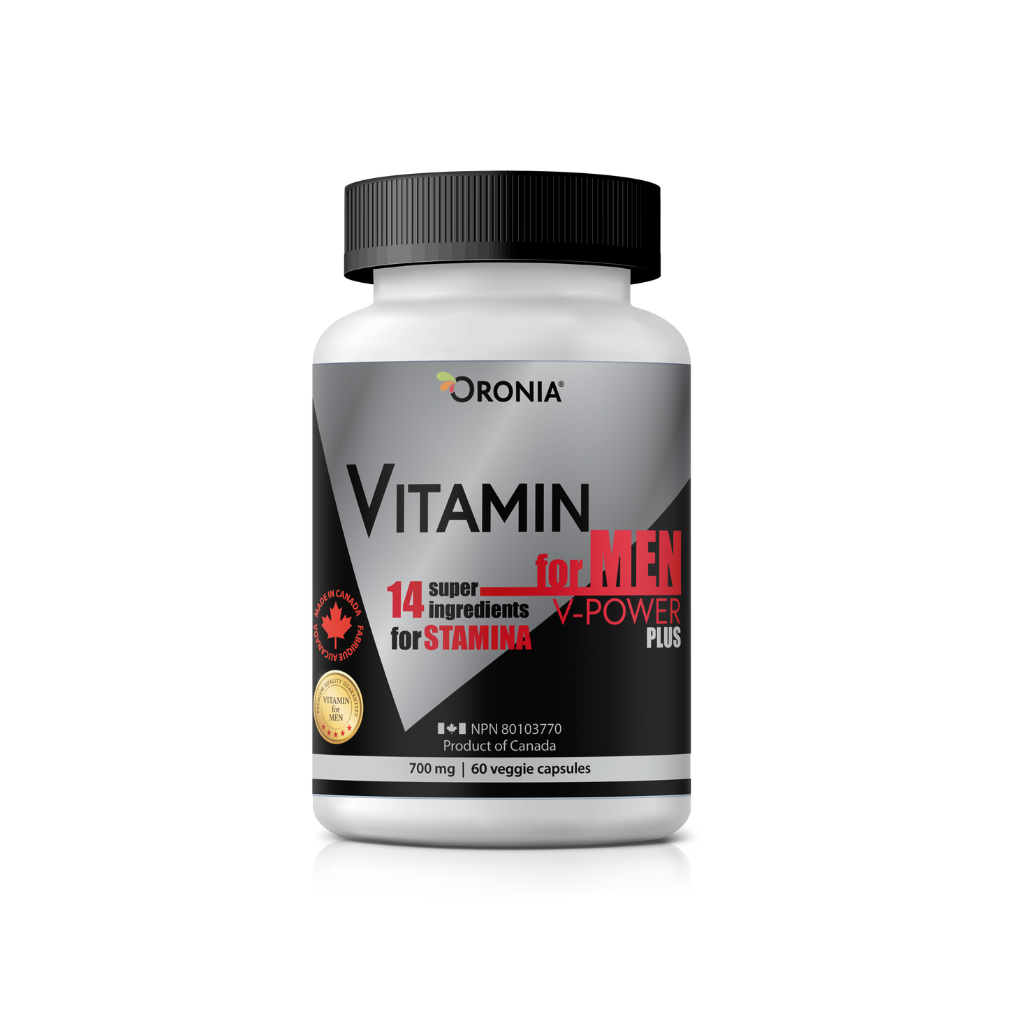 Vitamine pour hommes V-Power Plus