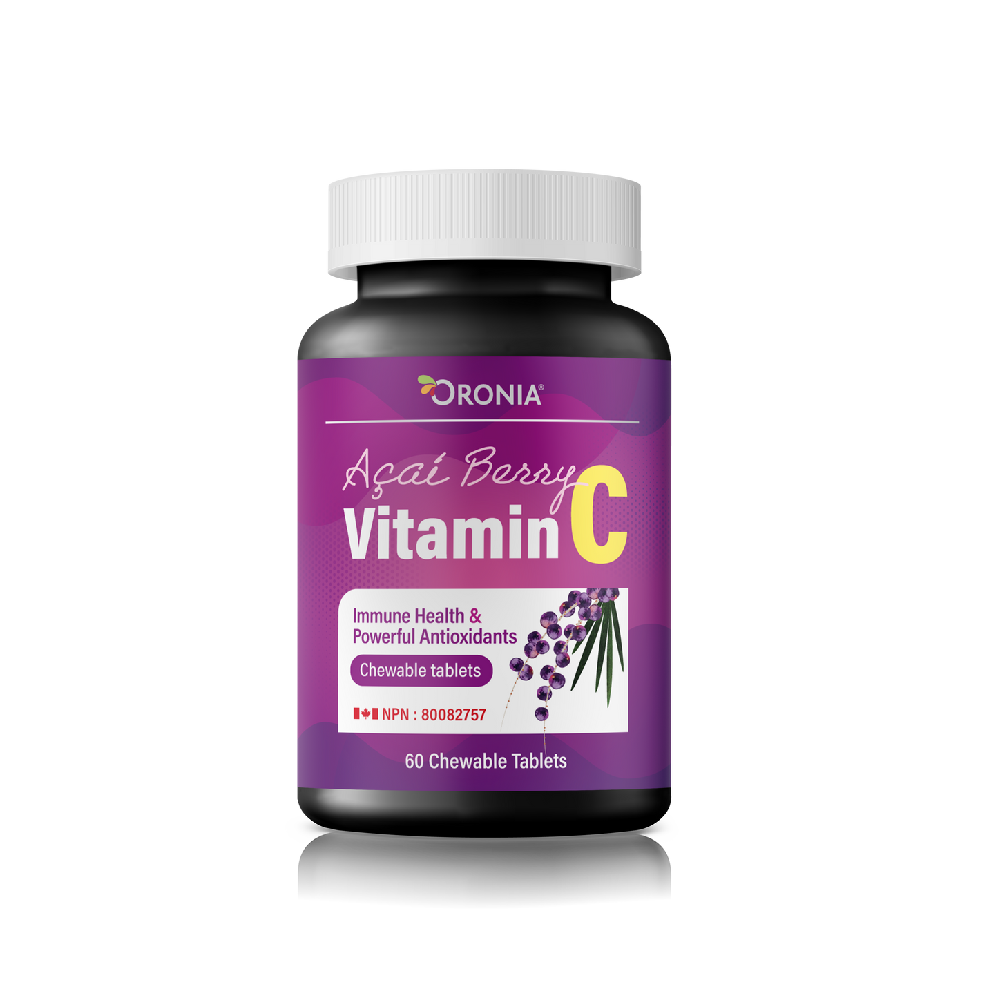 Acai Berry Vitamin C 60 Tablets