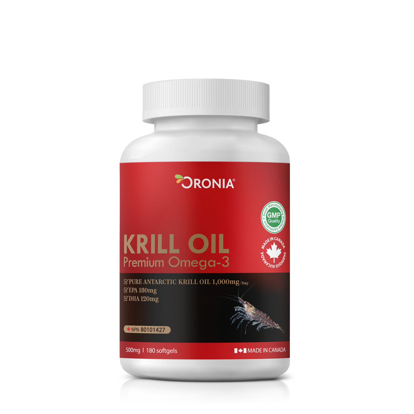 Huile de krill premium oméga-3