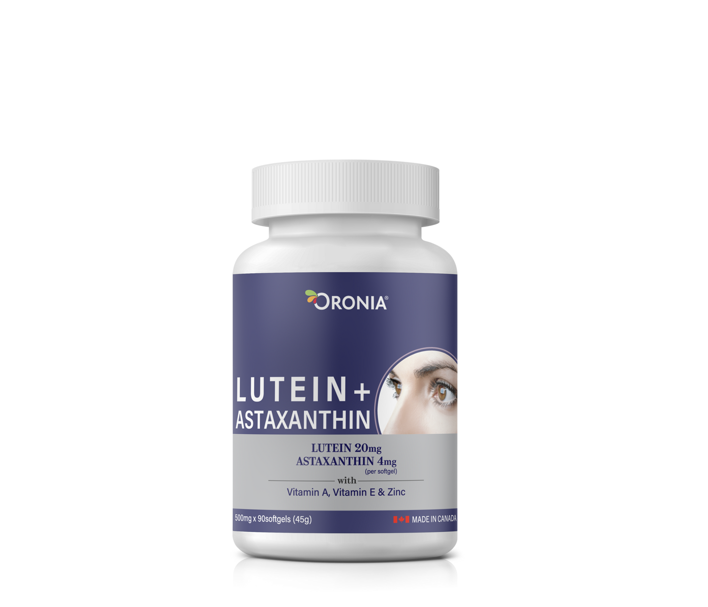 Lutein + Astaxanthin 90 Softgels