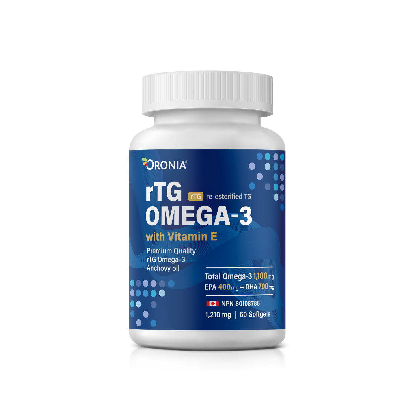 rTG Omega-3 (1,210mg) with Vitamin E