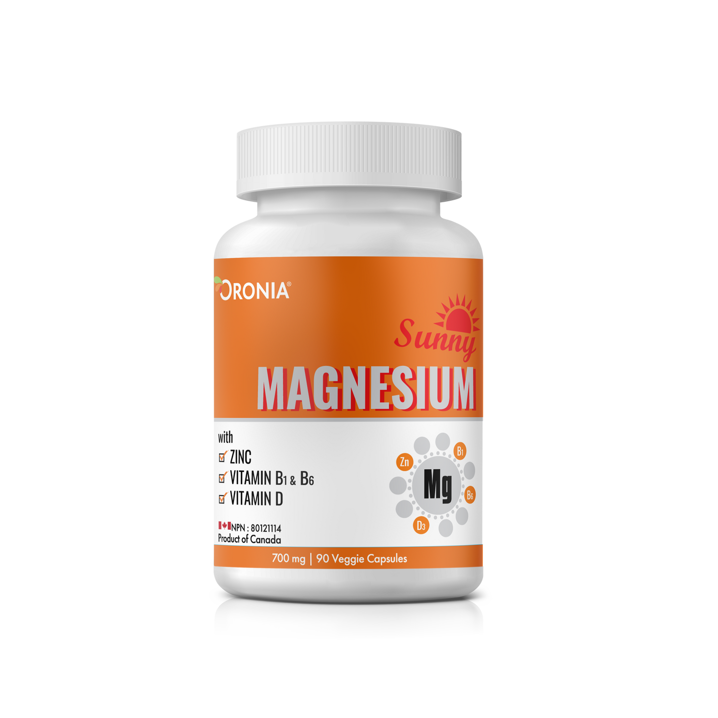 Sunny Magnesium 90 Capsules