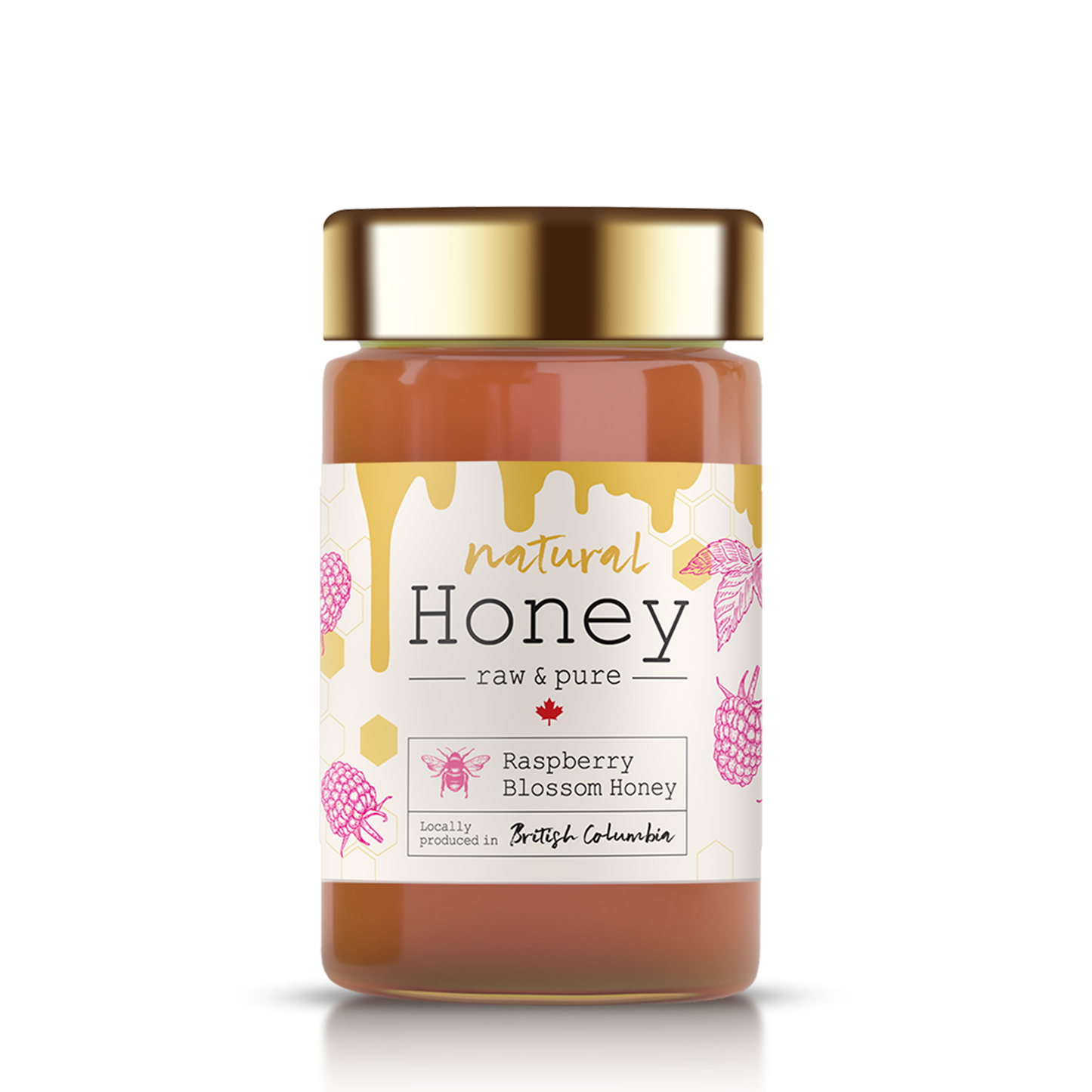 Natural Raspberry Honey