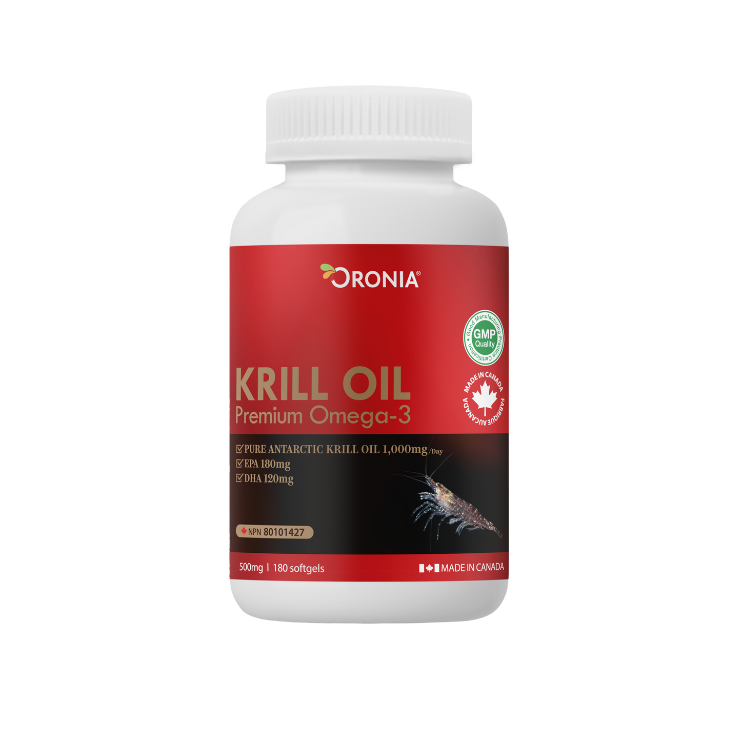 Huile de krill premium oméga-3