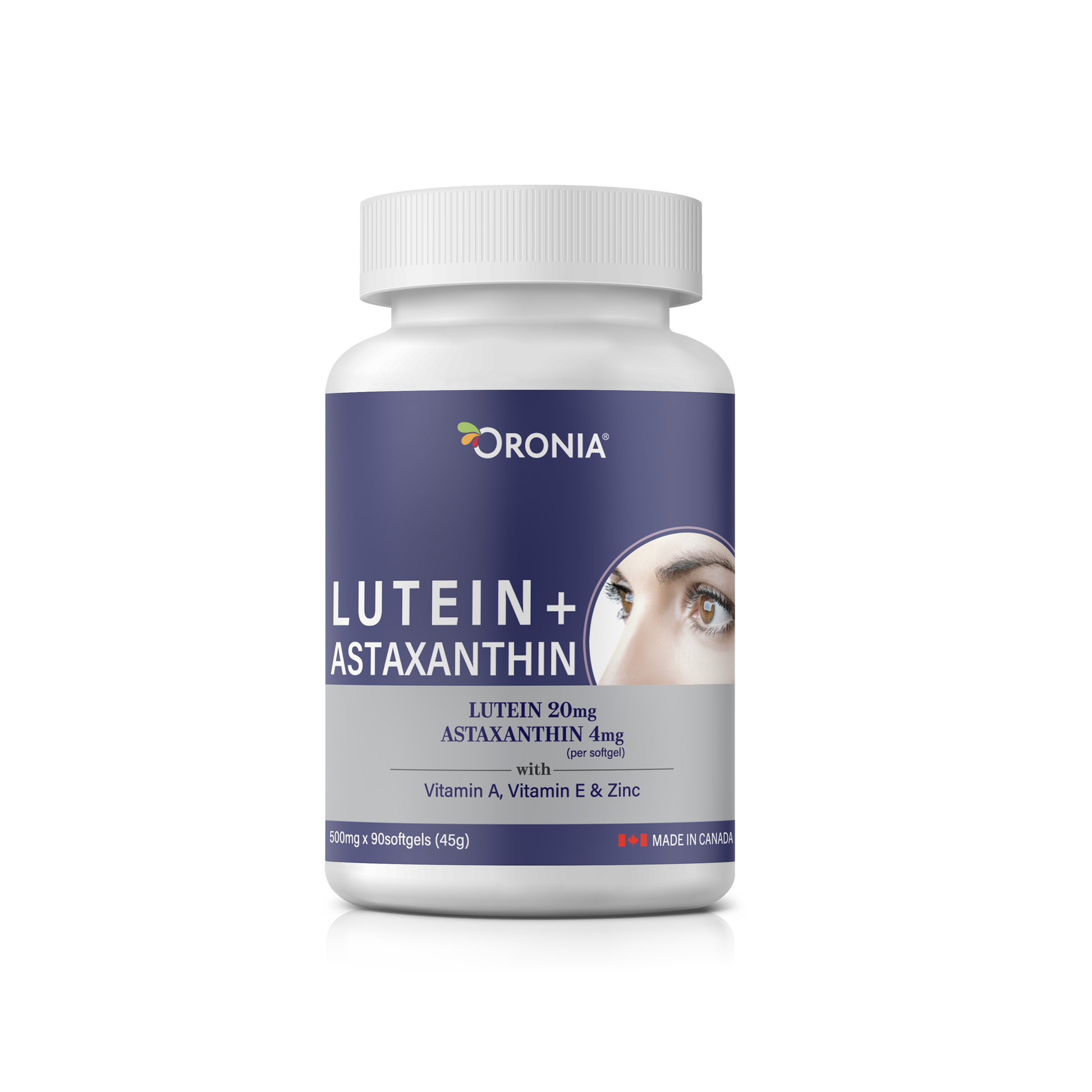 Lutein + Astaxanthin 90 Softgels