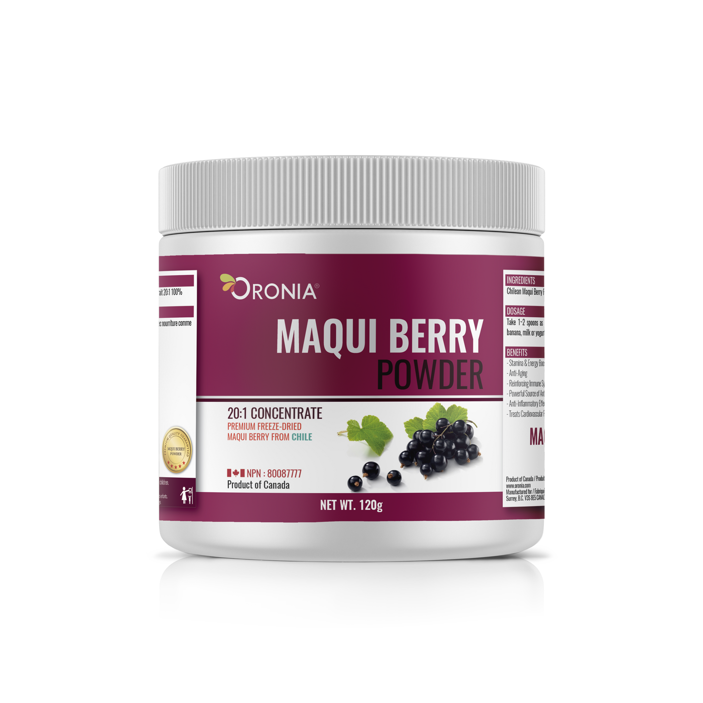 Maqui Berry Powder 120g