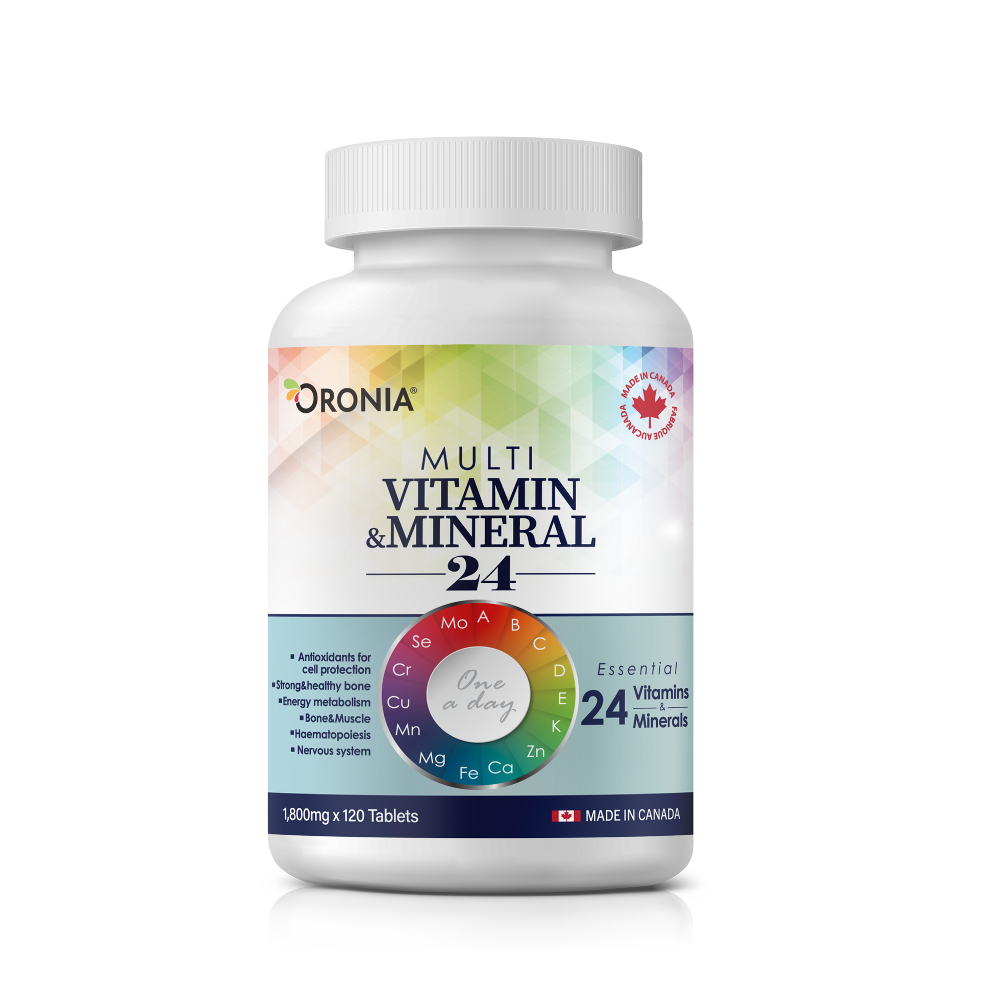 Multivitamin & Mineral 120 Tablets