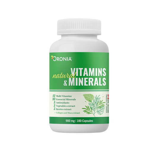 Natural Vitamins & Minerals