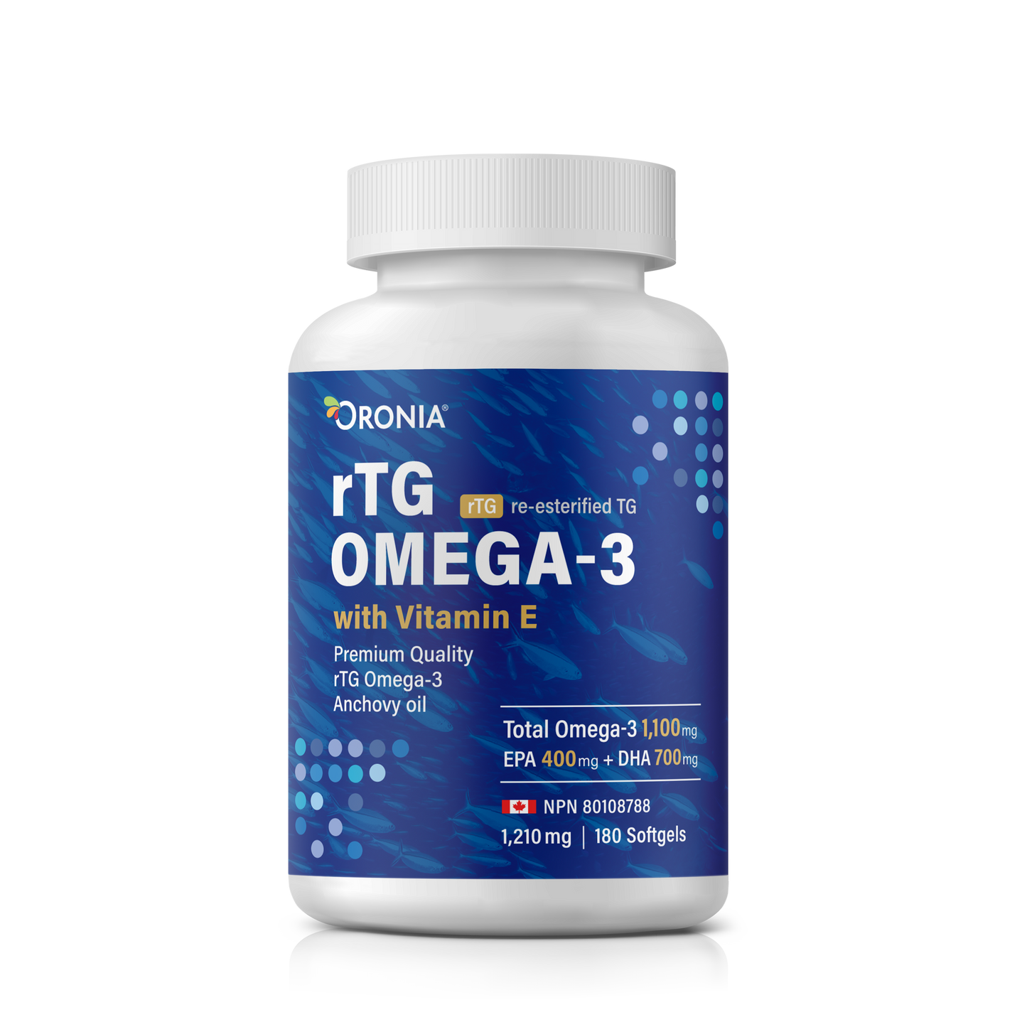 rTG Omega-3 (1,210mg) with Vitamin E