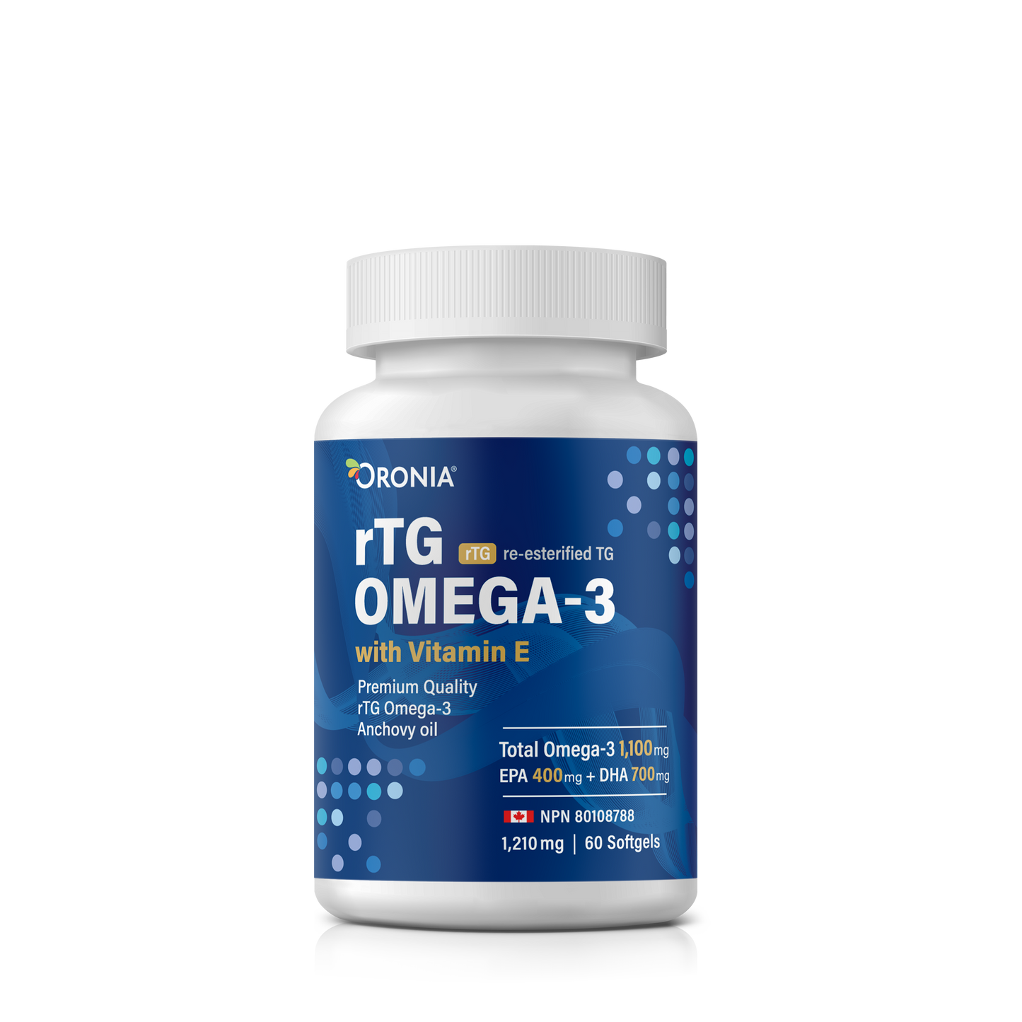 rTG Omega-3 (1,210mg) with Vitamin E